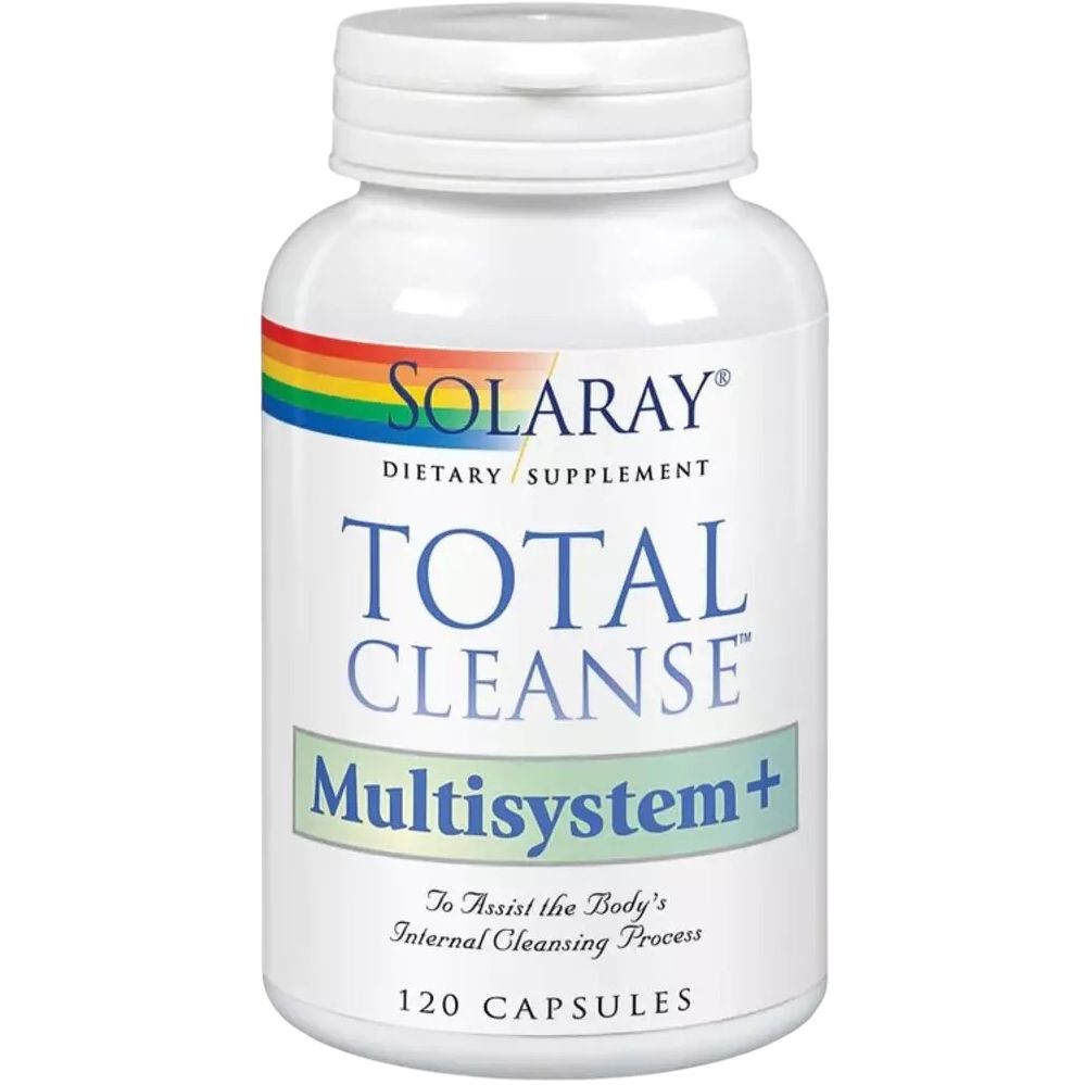 Полное очищение организма Solaray Total Cleanse Multisystem 120 капсул - фото 1