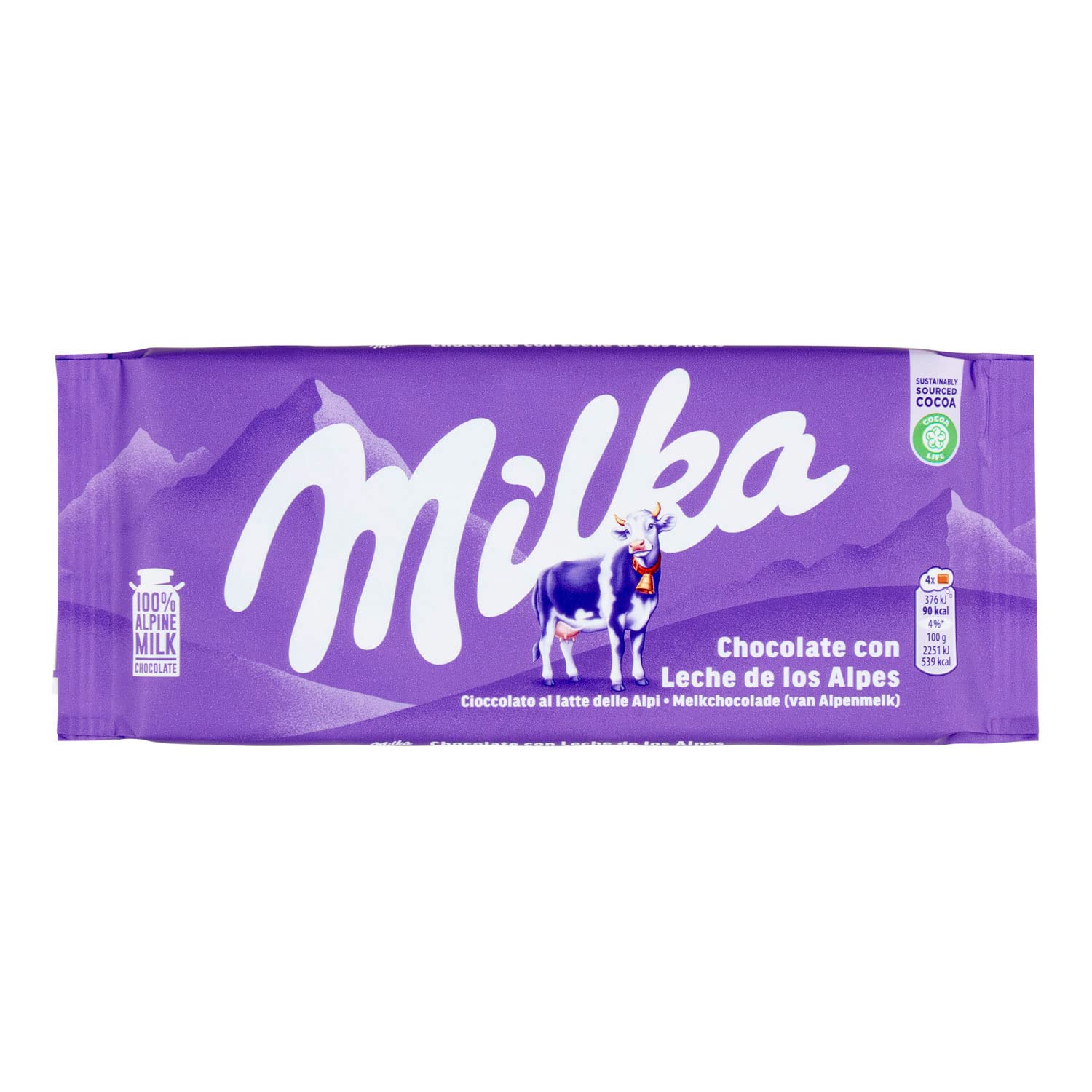 Шоколад Milka молочный, 100 г (895465) - фото 1