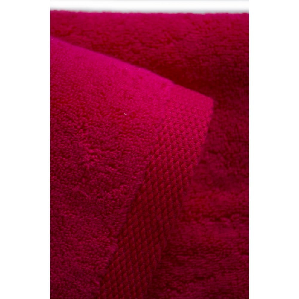 Рушник Lotus Home Отель Premium Microcotton, 70х140 см, червоний (svt-2000022322300) - фото 3