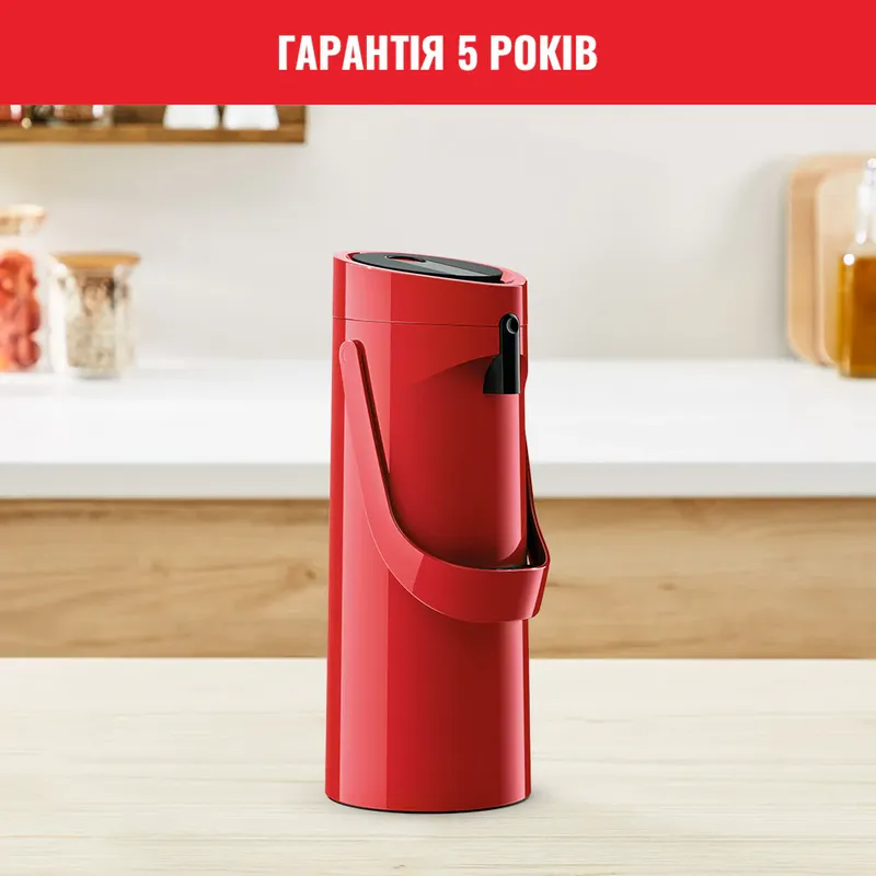 Термос Tefal Ponza Pump 1.9 л красный (K3140314) - фото 12