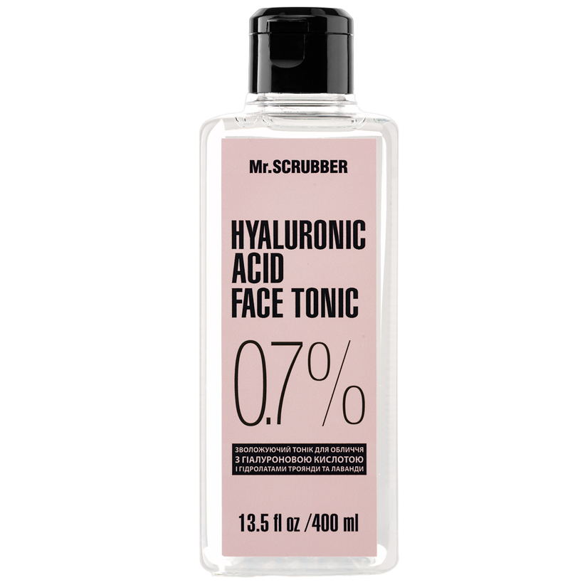 Тоник для лица Mr.Scrubber Hyaluronic Acid Face Tonic 0,7% 400 мл - фото 1