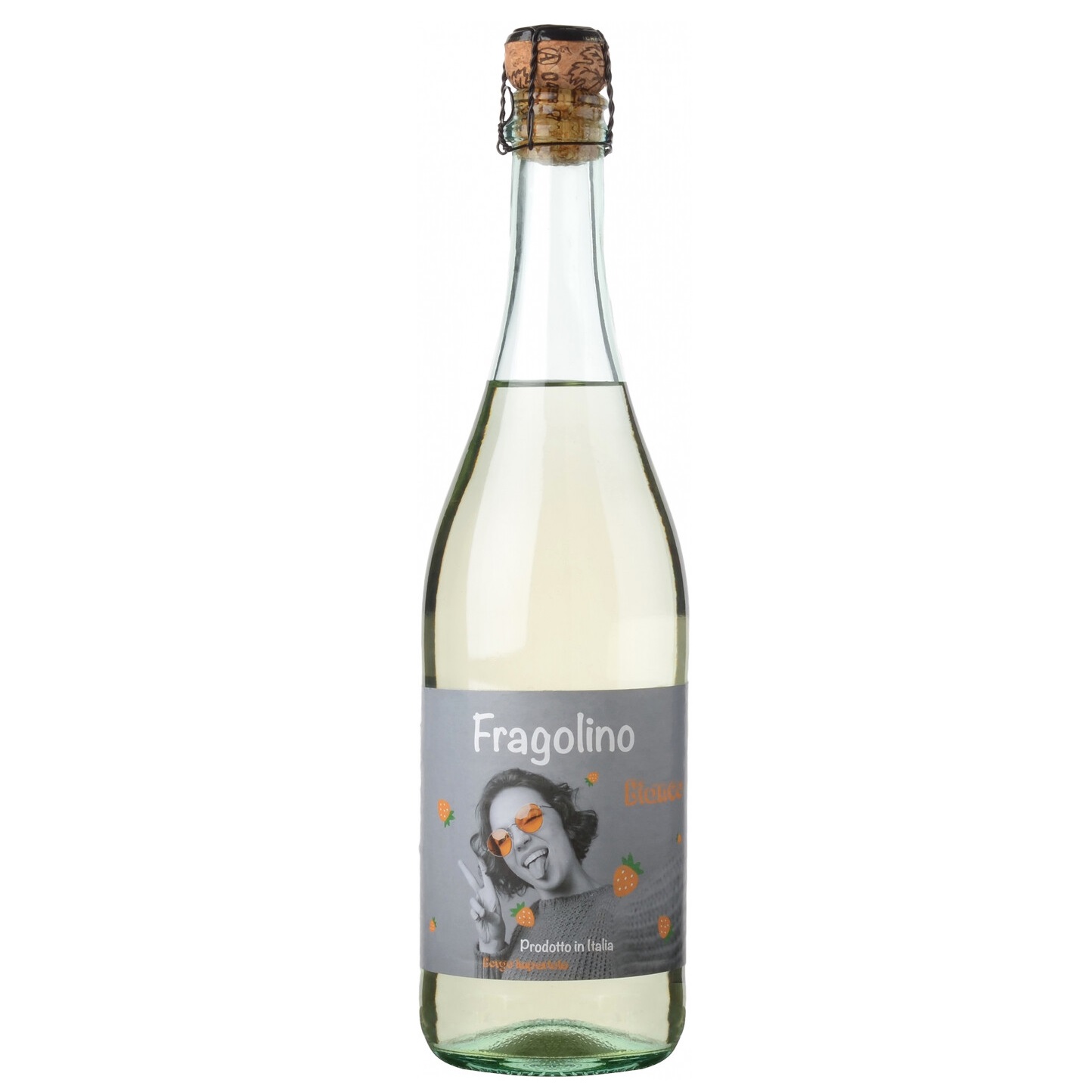 Вино игристое Borgo Imperiale Fragolino Bianco, 7,5%, 0,75 л (45420) - фото 1