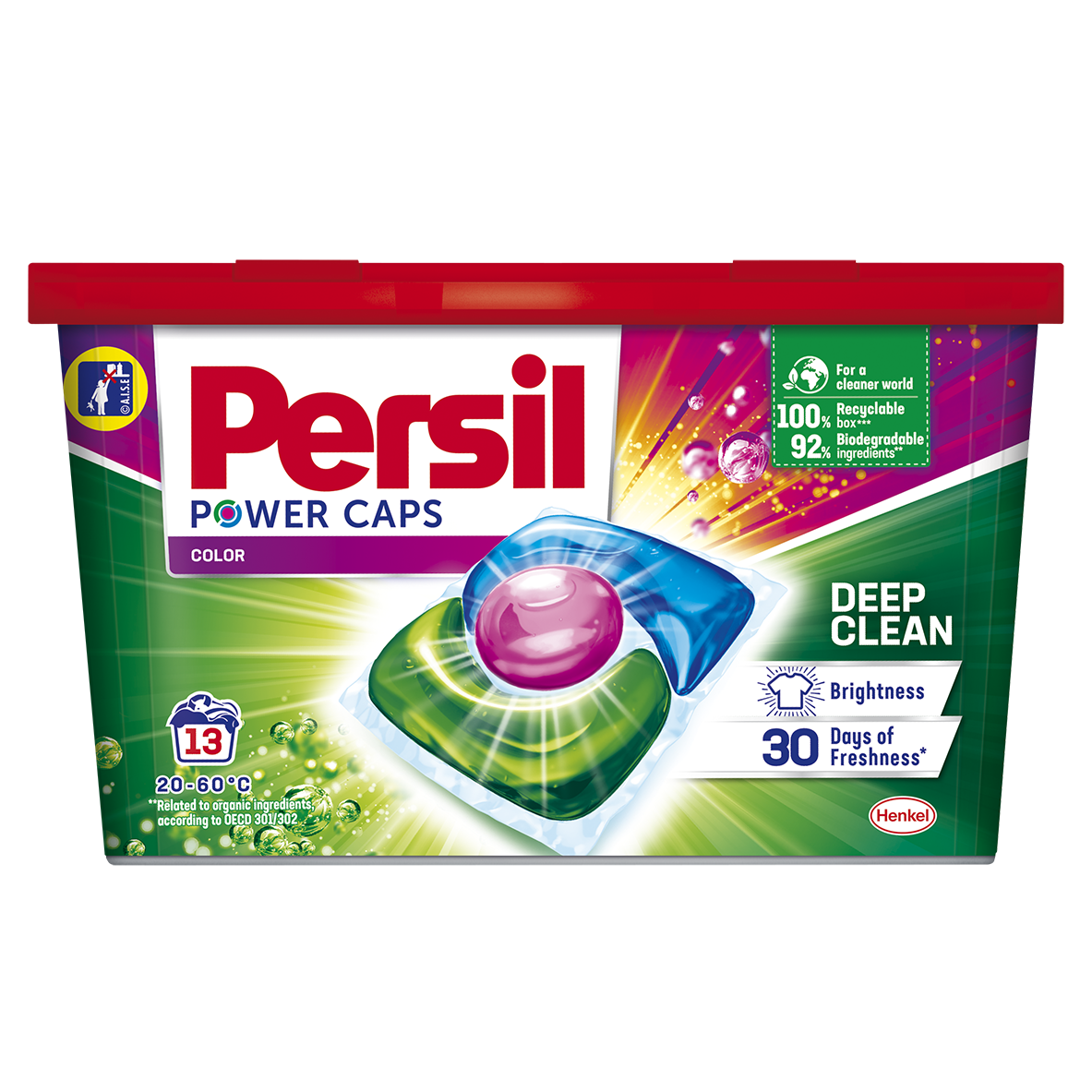 Капсули для прання Persil Power Caps Колор, 13 шт. - фото 1