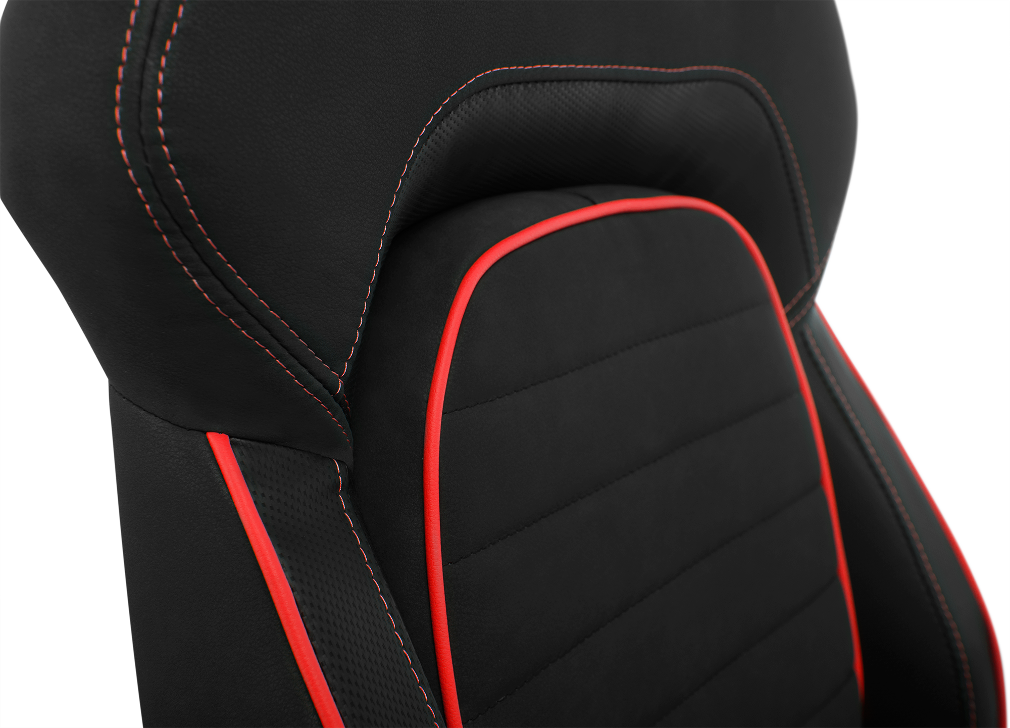 Геймерское кресло GT Racer черное с красным (X-2569 Black/Red) - фото 7
