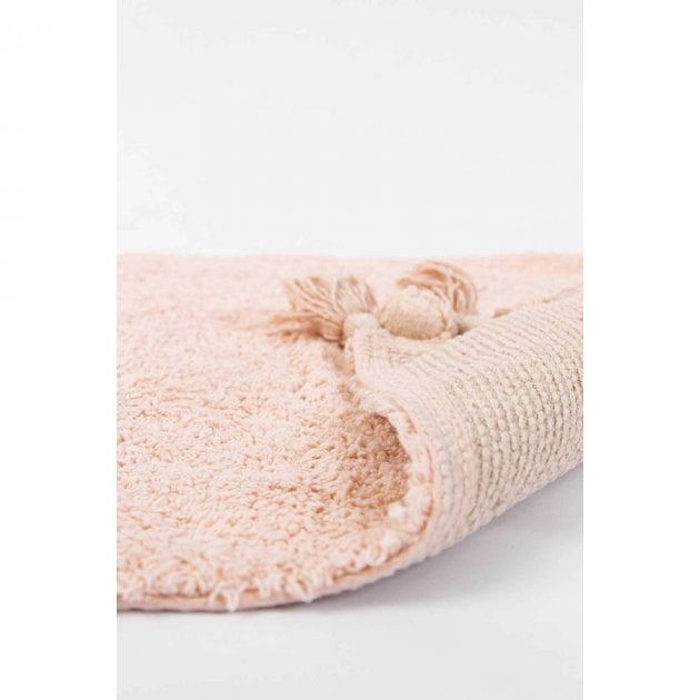Набор ковриков Irya Gala gul kurusu, 85х55 см и 55х35 см, розовый (svt-2000022288682) - фото 3
