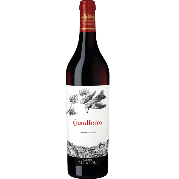 Вино Barone Ricasoli Casalferro Rosso, червоне, сухе, 14,5%, 0,75 л - фото 1