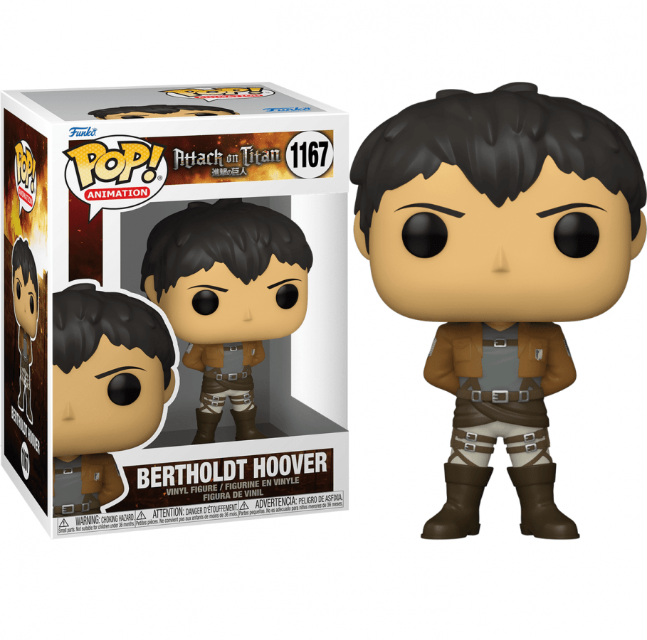 Фигурка Funko Pop! Bertholdt Hoover Attack on Titan (AoT K1167) - фото 2