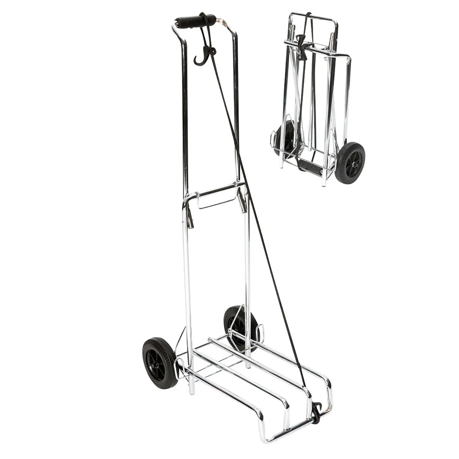 Тележка хозяйственная Bo-Camp Luggage Trolley Foldable Silver 40 кг (5267279) - фото 3