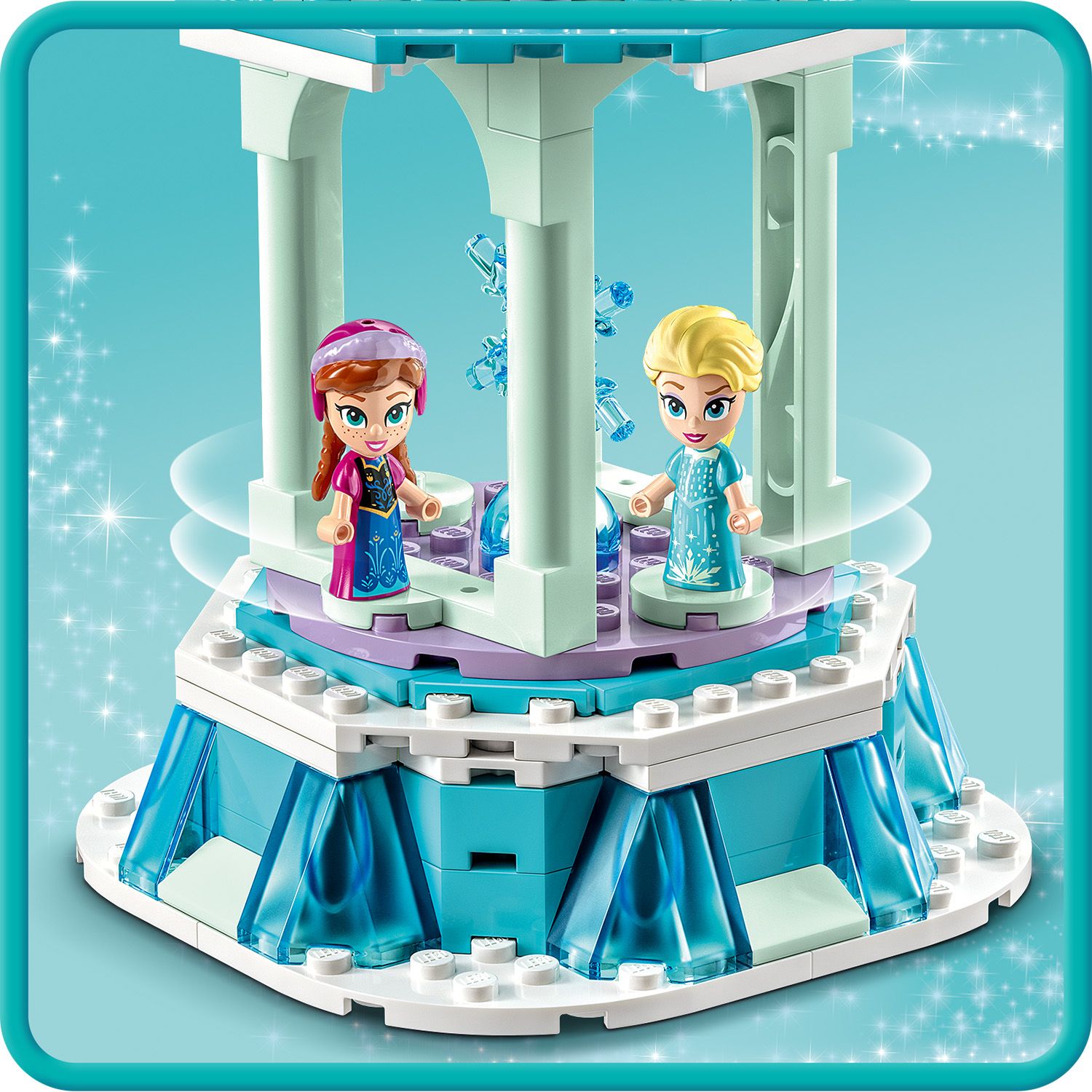Конструктор LEGO Disney Волшебная карусель Анны и Эльзы 175 деталей (43218) - фото 8
