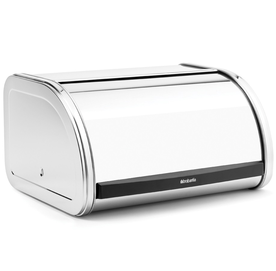 Хлібниця Brabantia Roll Top Bread Bin, 31,6 x26,5х17,3 см, сріблястий (339585) - фото 2