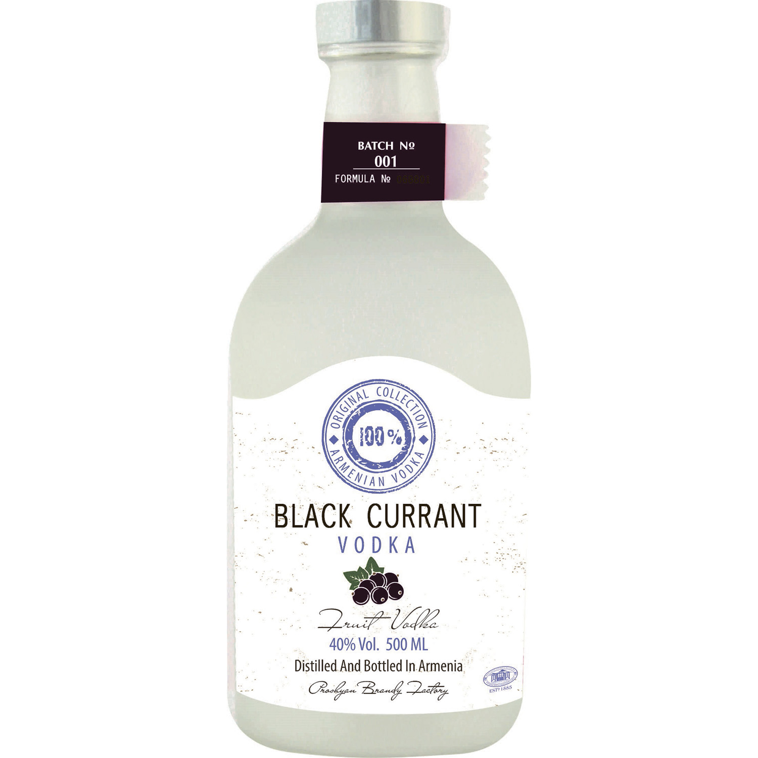 Водка Hent Black Currant, 40%, 0,5 л - фото 1