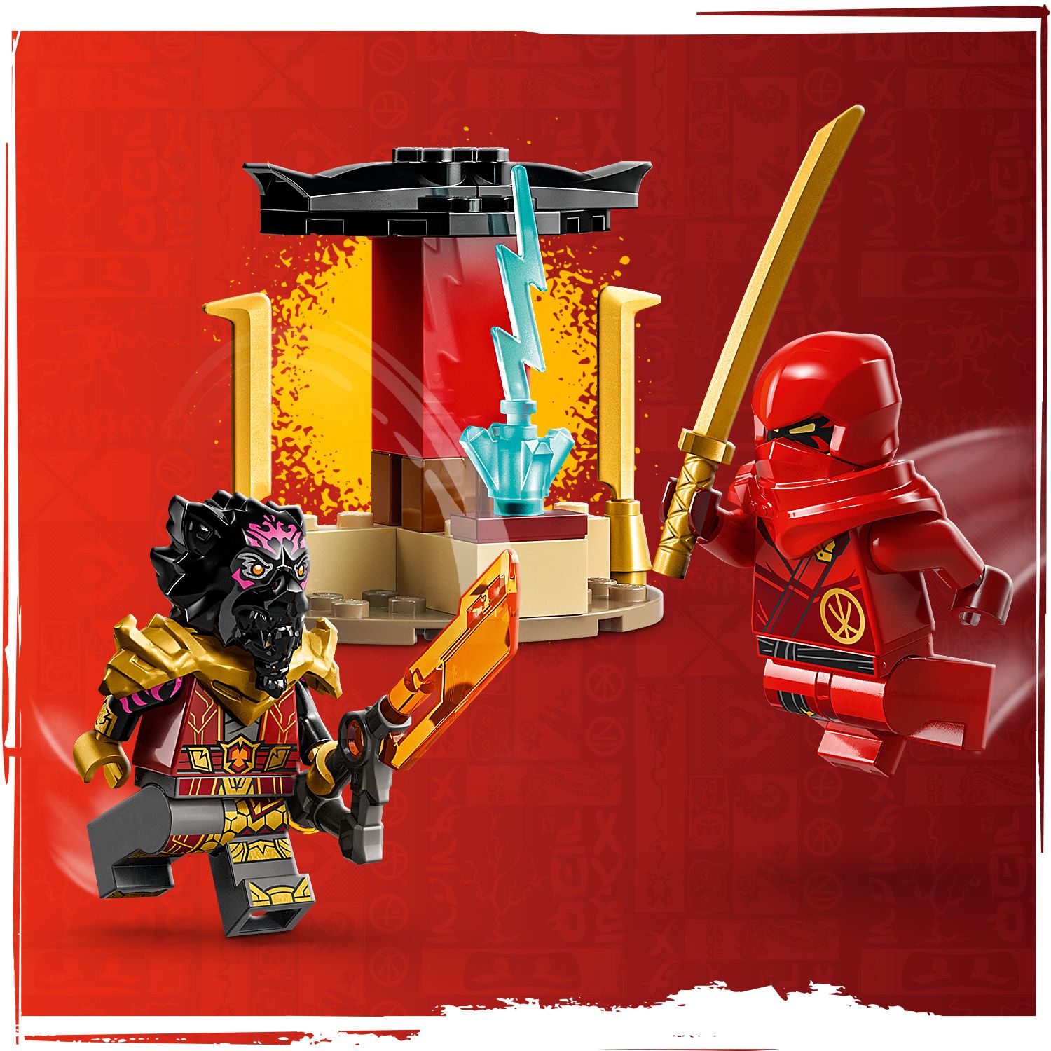 Конструктор LEGO Ninjago Автомобільна й байкова битва Кая і Раса, 103 деталі (71789) - фото 8