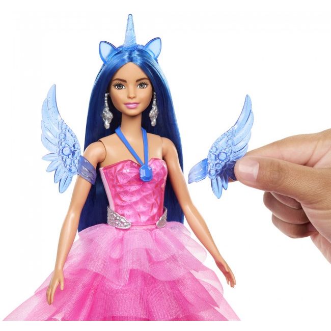 Кукла-аликорн Barbie Dreamtopia Удивительный сапфир (HRR16) - фото 2