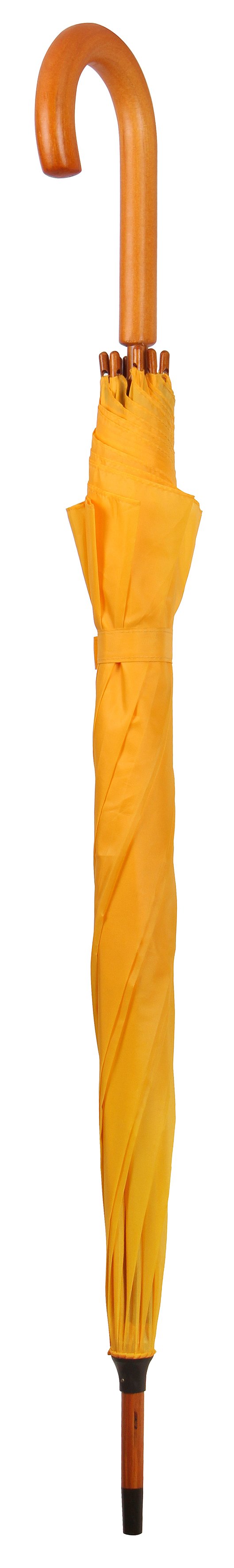 Зонт-трость Bergamo Toprain, желтый (4513108) - фото 2