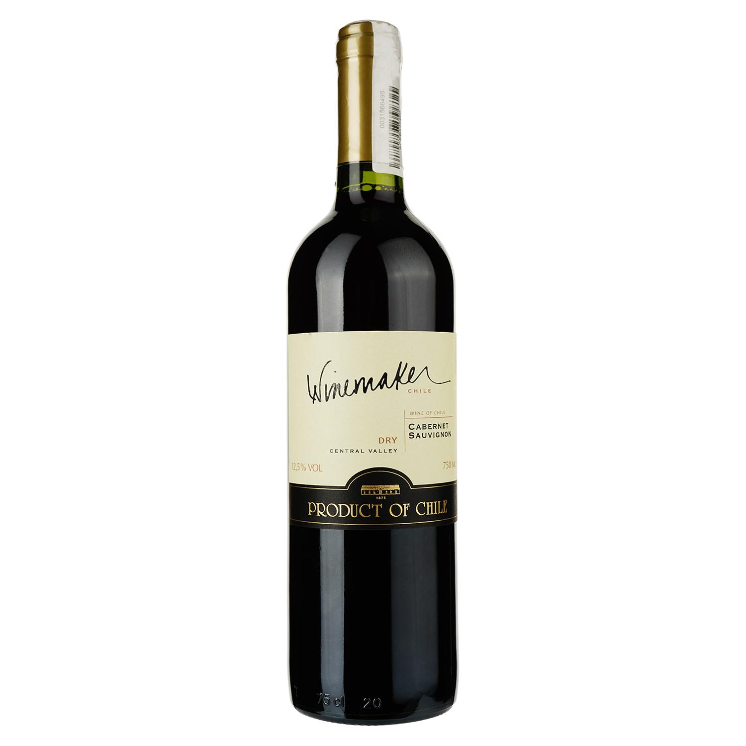 Вино Winemaker Cabernet Sauvignon, 13%, 0,75 л (478750) - фото 1