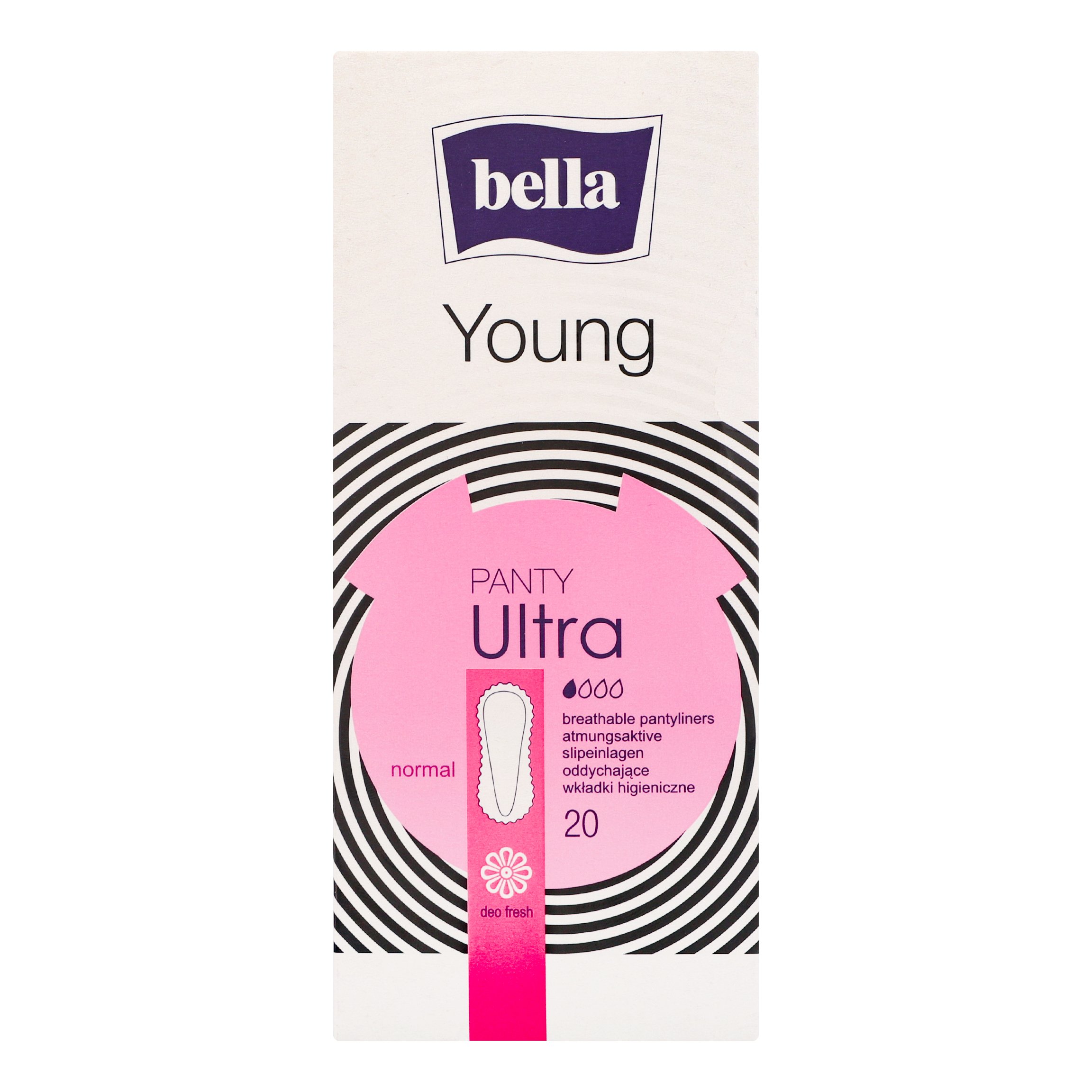 Щоденні прокладки Bella Panty Ultra Young pink 20 шт. - фото 2