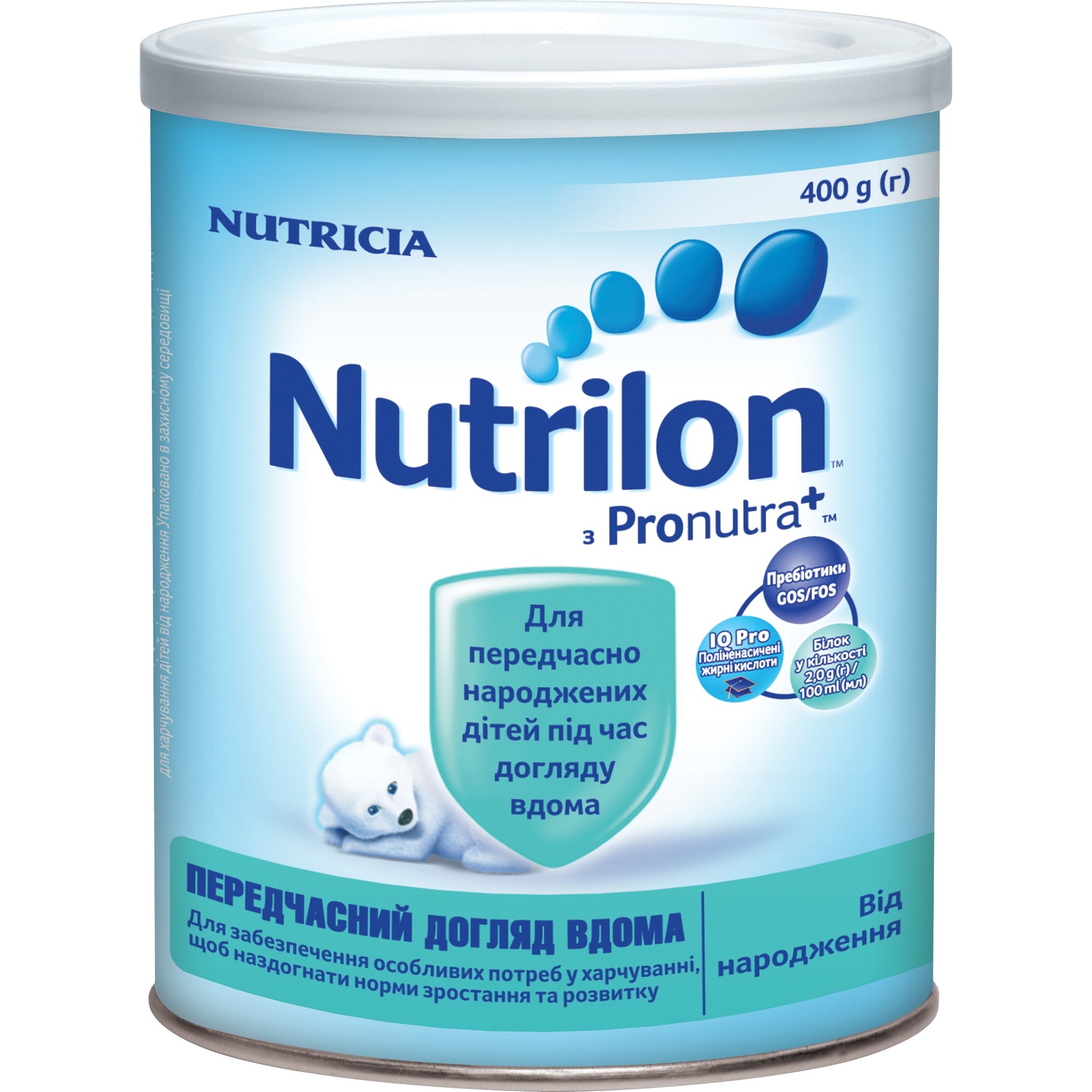 Молочна суха суміш Nutrilon Передчасний догляд вдома 400 г - фото 1