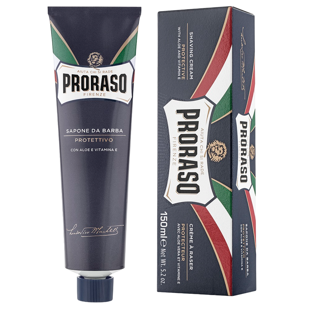 Крем для гоління Proraso з екстрактом алое та вітаміном Е, 150 мл - фото 1
