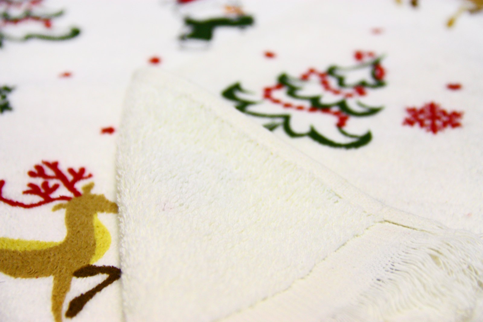 Набор полотенец Izzihome Новый год, махра, 360 г/м2, 60х40 см, 2 шт., разноцветный (555335) - фото 3