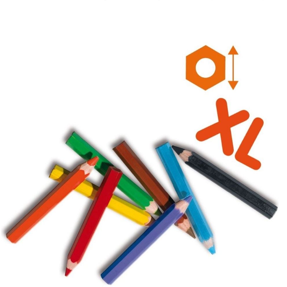 Набір воскових кольорових олівців Ses Creative My first Веселка, 8 кольорів (14416S) - фото 2
