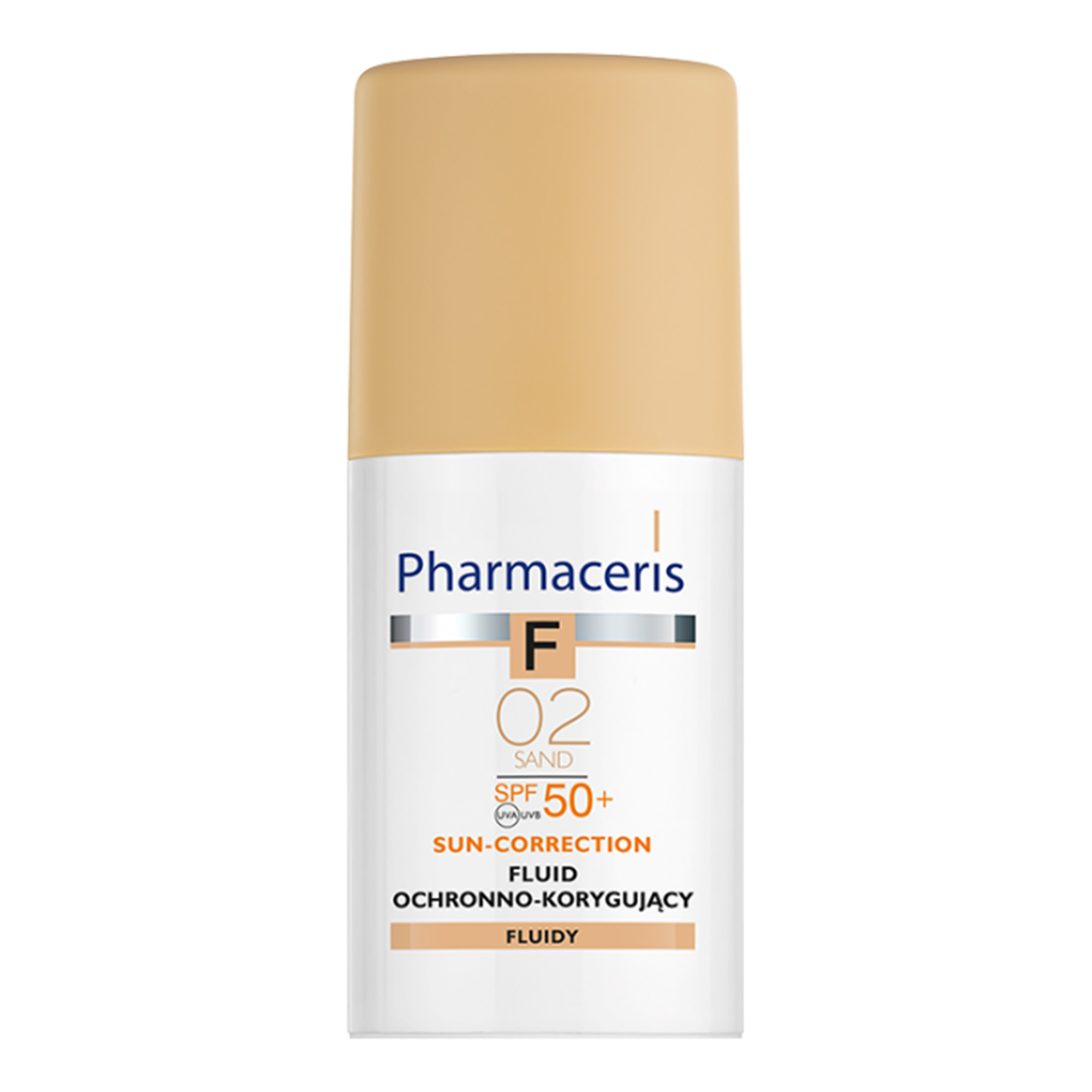 Захисний коректуючий тональний крем Pharmaceris F SPF 50+ Пісок, 30 мл (E1542) - фото 1