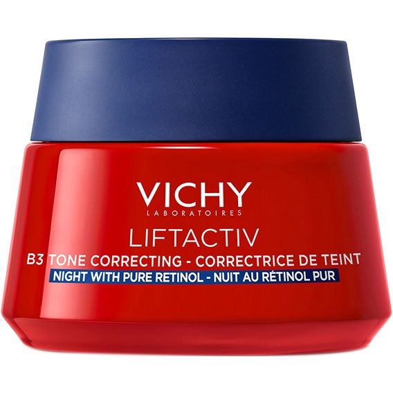 Нічний антивіковий крем Vichy Liftactiv В3 для корекції пігментних плям з ретинолом 50 мл - фото 1