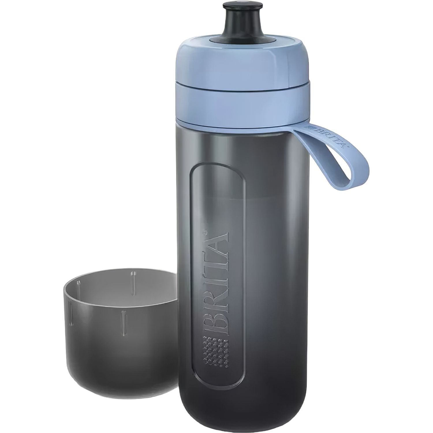 Бутылка для воды с фильтром Brita Active синяя 600 мл (1052250) - фото 2