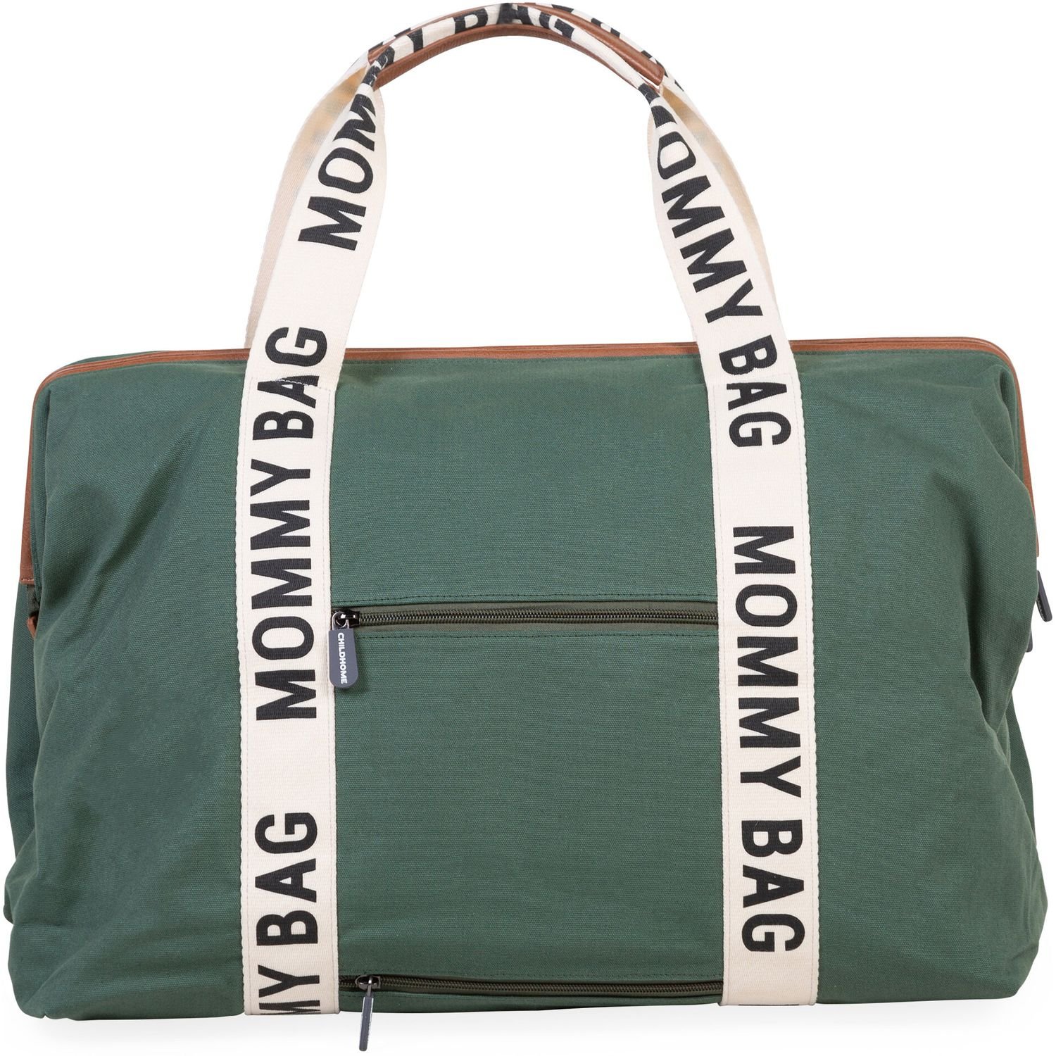Сумка Childhome Mommy bag Signature - Canvas Green, зеленая (CWMBBSCGR) - фото 4