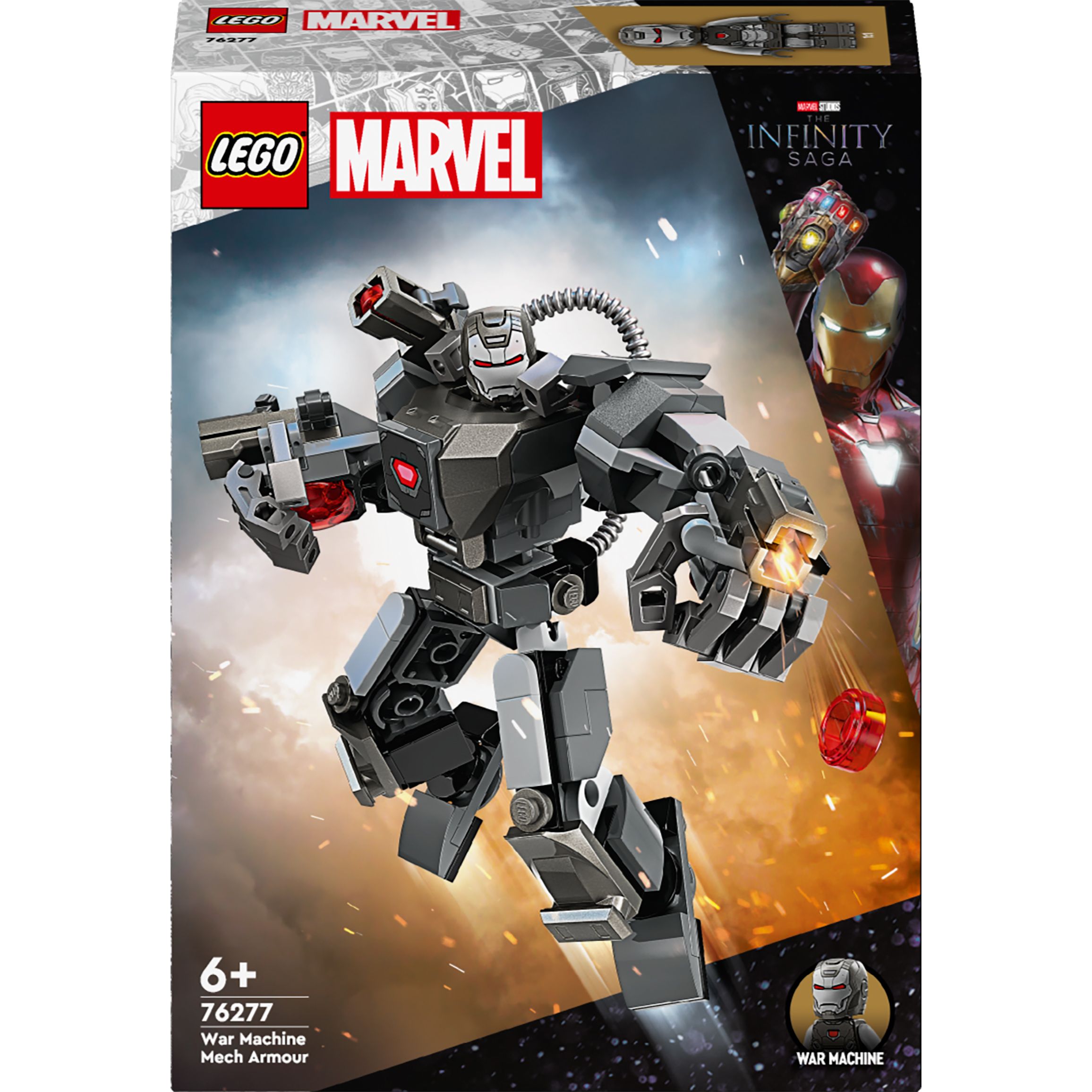 Конструктор LEGO Super Heroes Marvel Робот Бойової машини 154 деталі (76277) - фото 1