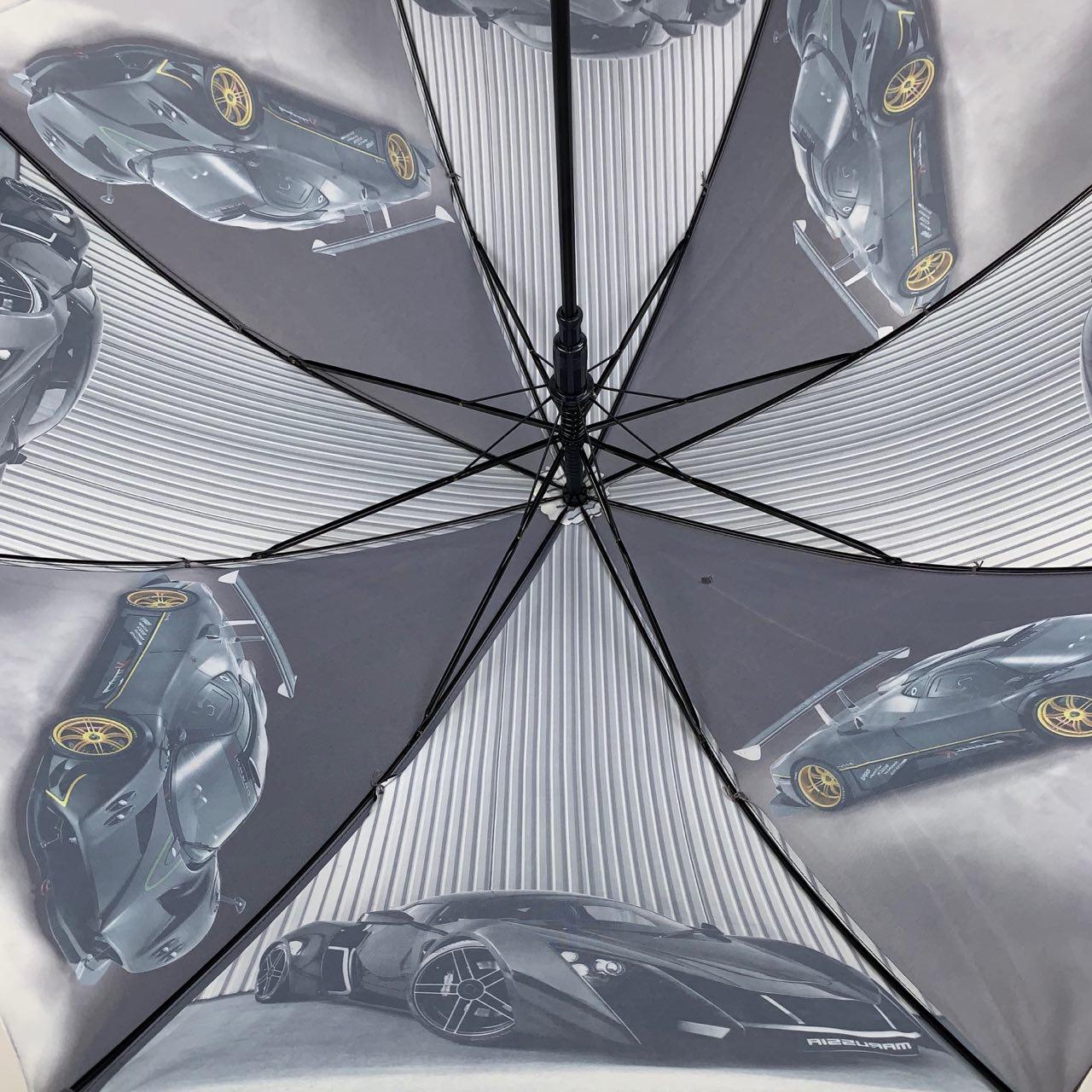 Дитяча парасолька-палиця напівавтомат S&L 83 см різнобарвна - фото 2