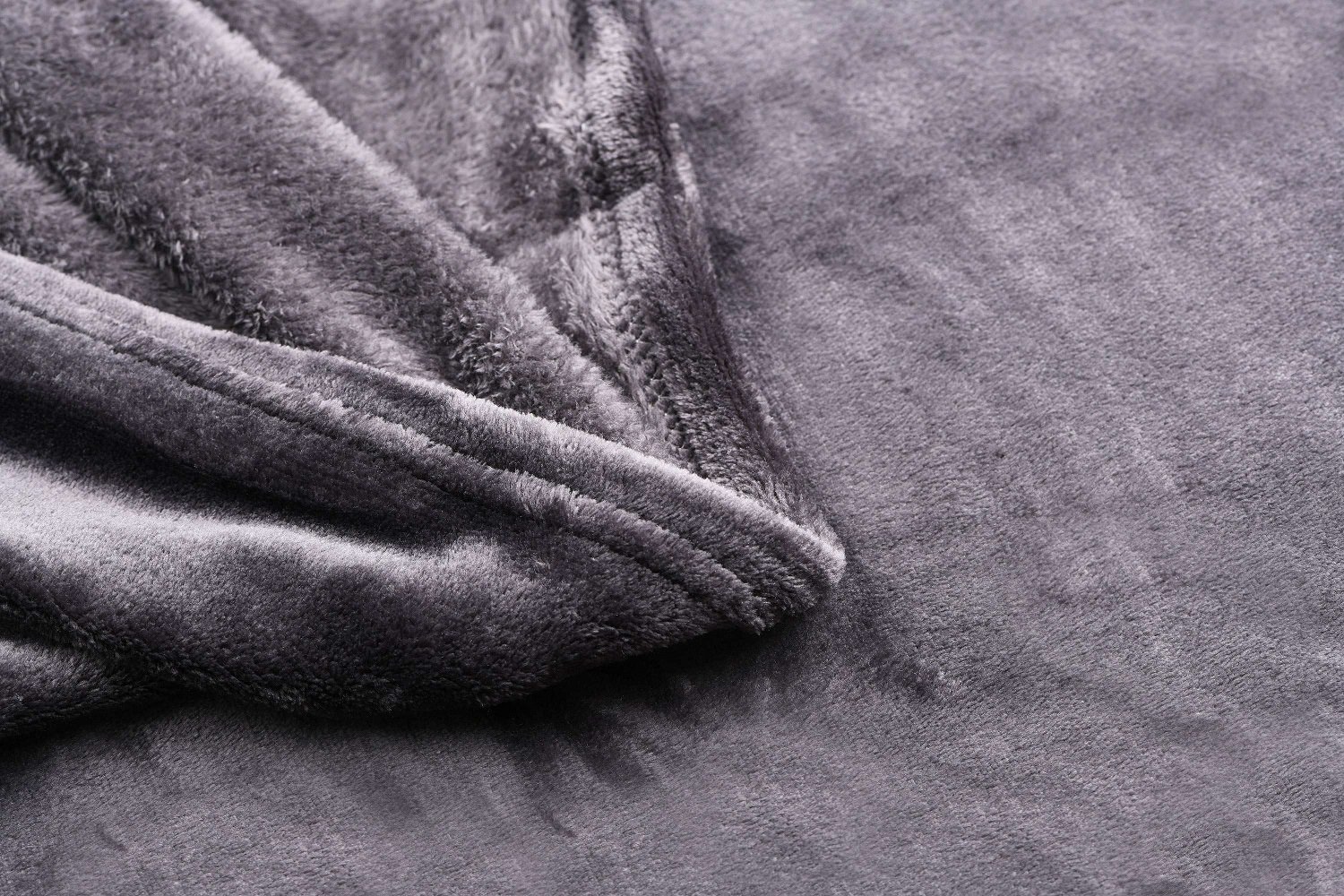 Плед Ardesto Flannel, 200х160 см, темно-сірий (ART0210SB) - фото 4