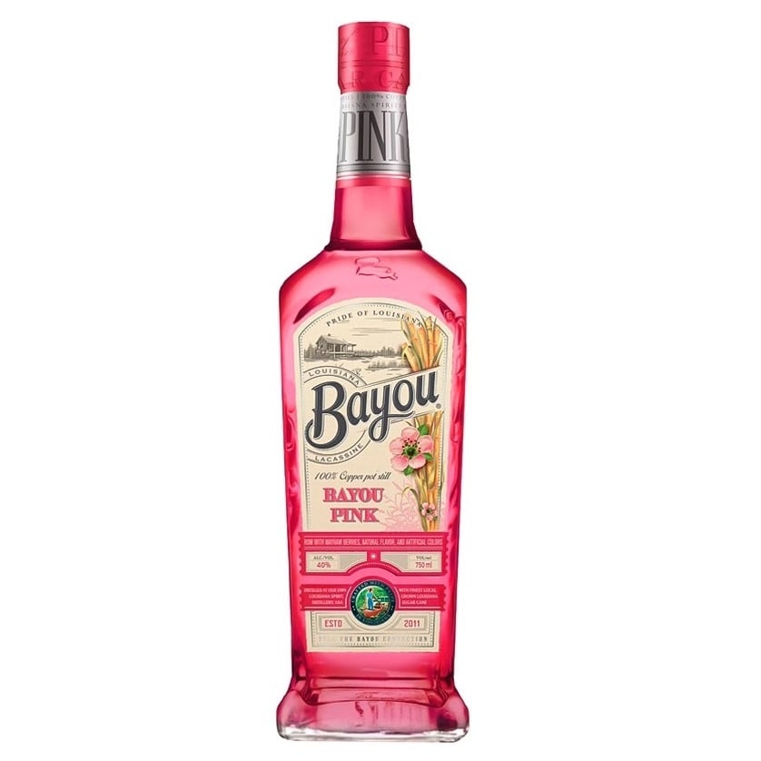 Ром Bayou Pink, 37,5%, 0,7 л - фото 1
