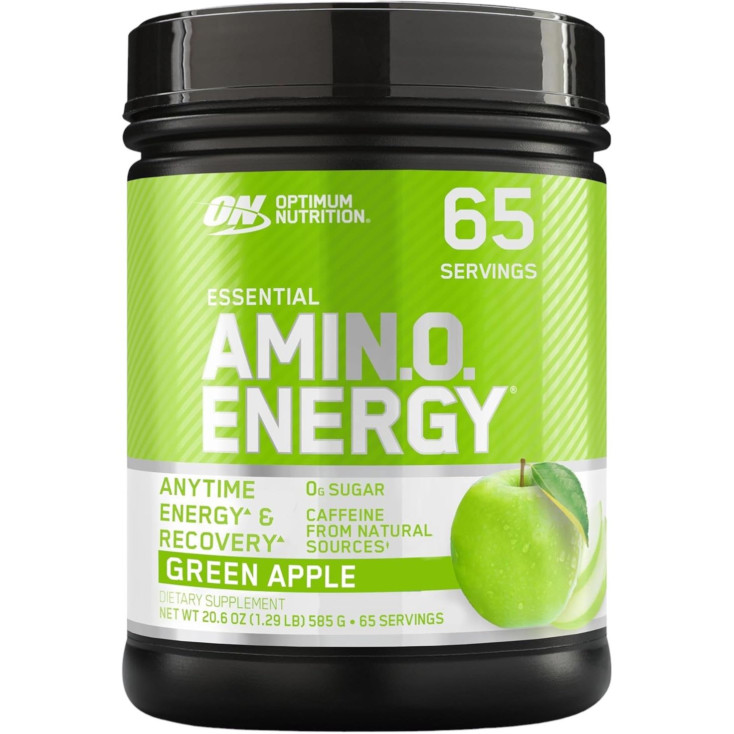 Аминокислотный комплекс Optimum Nutrition Essential Amino Energy Green Apple 585 г - фото 1