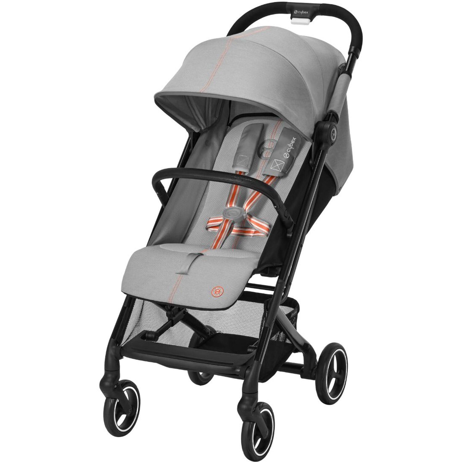 Прогулочная коляска Cybex Beezy Lava Grey, серая (523000181) - фото 1