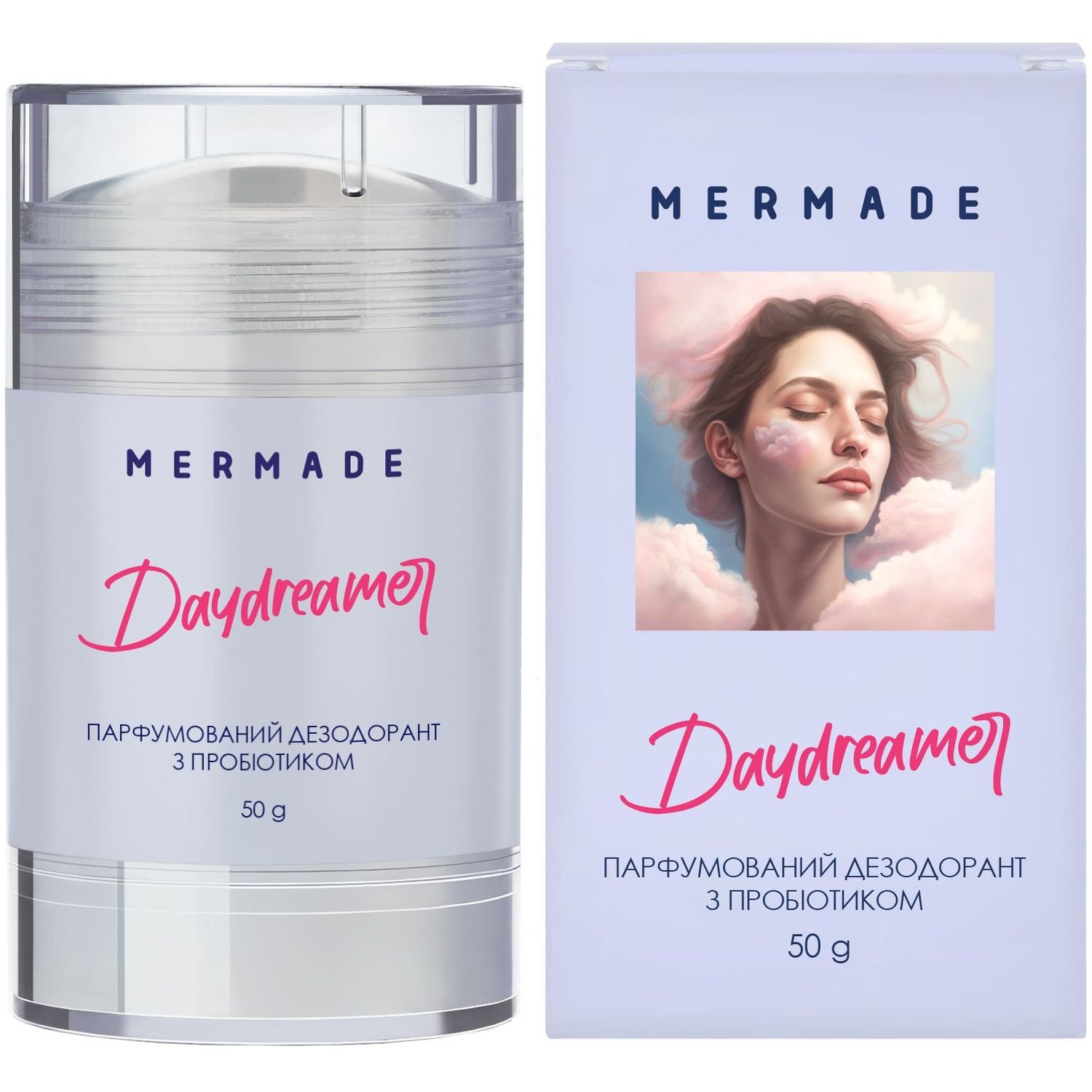 Парфюмированный дезодорант с пробиотиком Mermade Daydreamer, 50 мл - фото 1