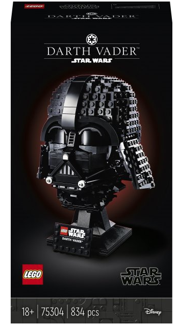 Конструктор LEGO Star Wars Шолом Дарта Вейдера, 834 детали (75304) - фото 1