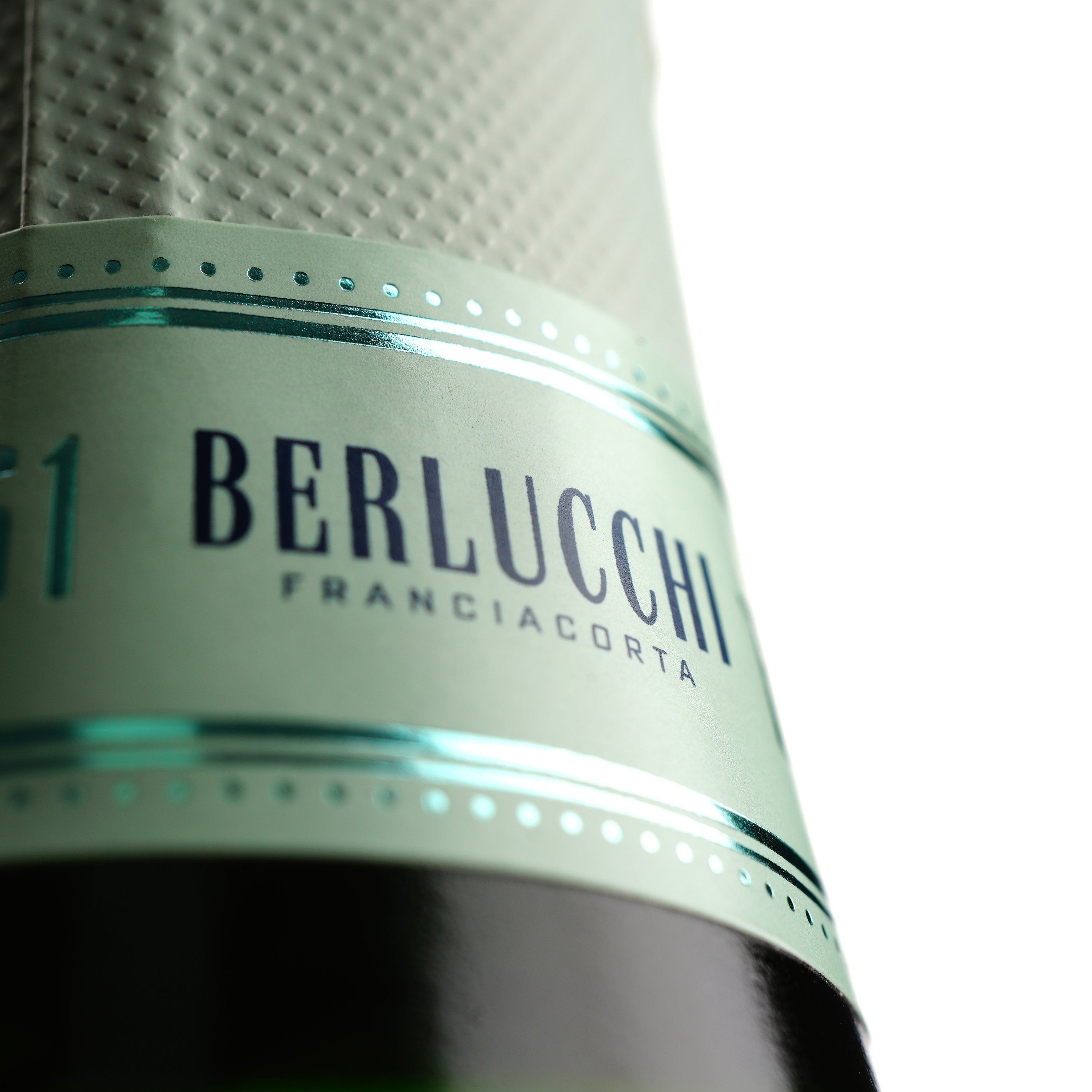 Ігристе вино Guido Berlucchi 61 Franciacorta Brut Saten, біле, брют, 12,5%, 0,75 л (R0981) - фото 3