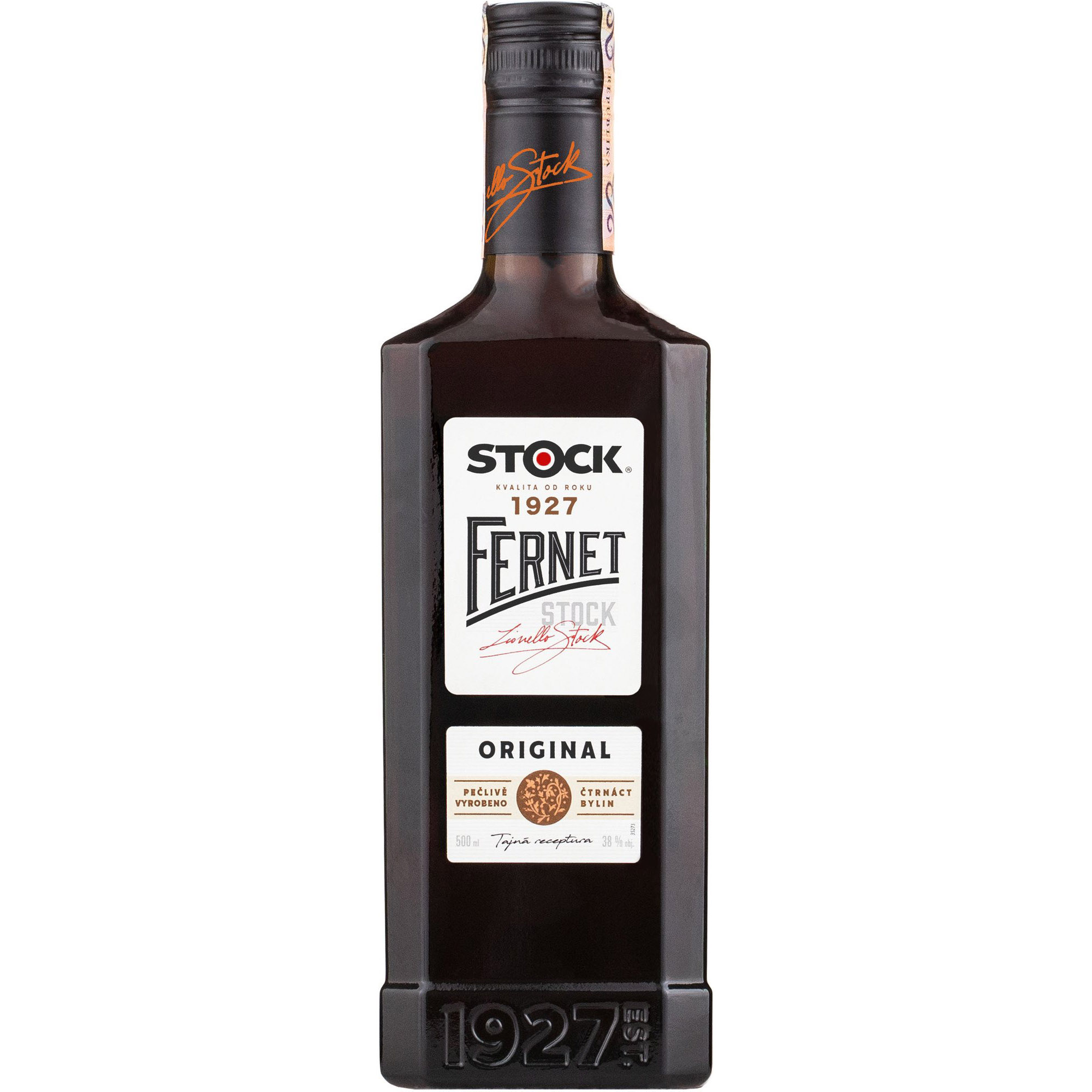 Настойка Stock Fernet 38% 0.5 л - фото 1