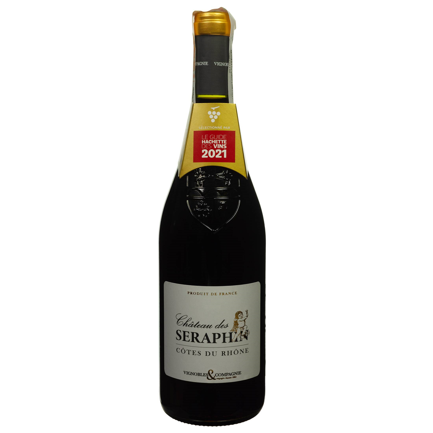 Вино Cheteau des Serapin Cotes Du Rhone, красное, сухое, 0,75 л - фото 1