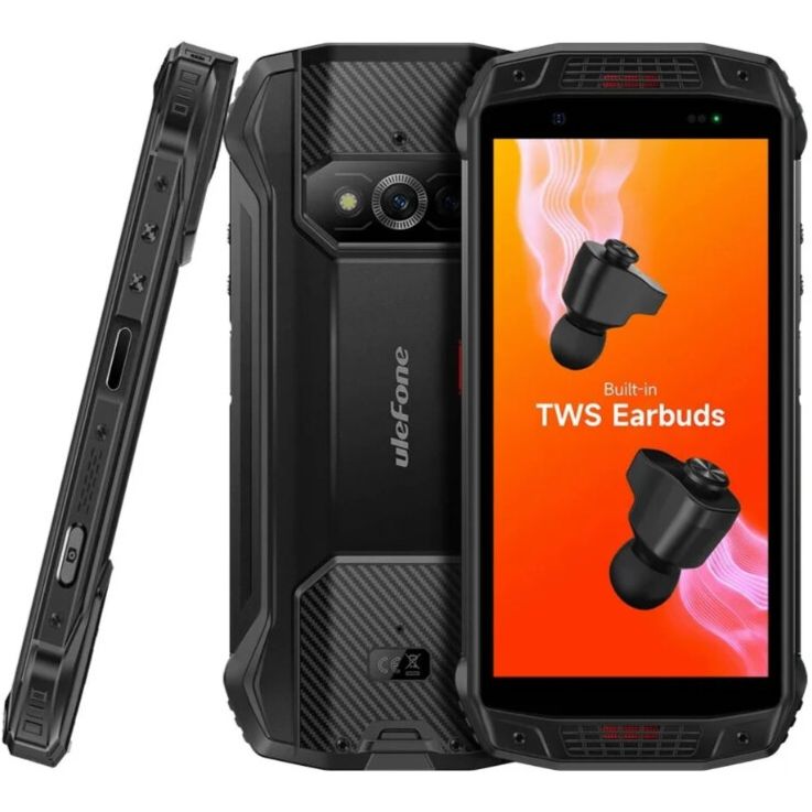 Смартфон Ulefone Armor 15 6/128 Gb Global NFC Black - фото 3