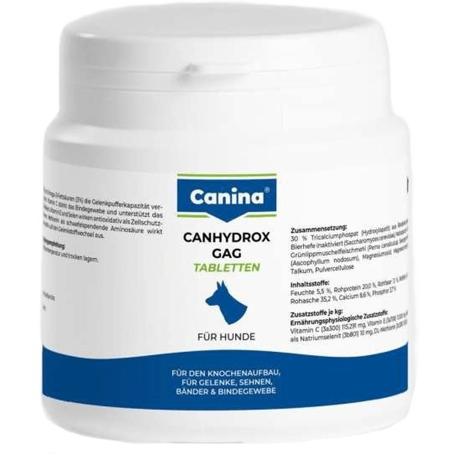Вітаміни Canina Canhydrox GAG для собак, при проблемах із суглобами та м'язами, 60 таблеток - фото 1