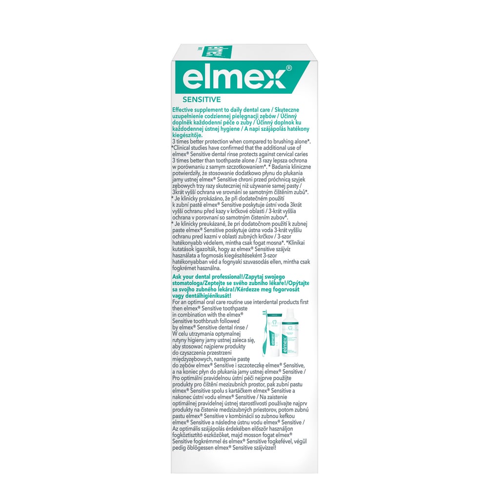 Ополаскиватель Elmex Sensitive Plus для полости рта 400 мл - фото 5