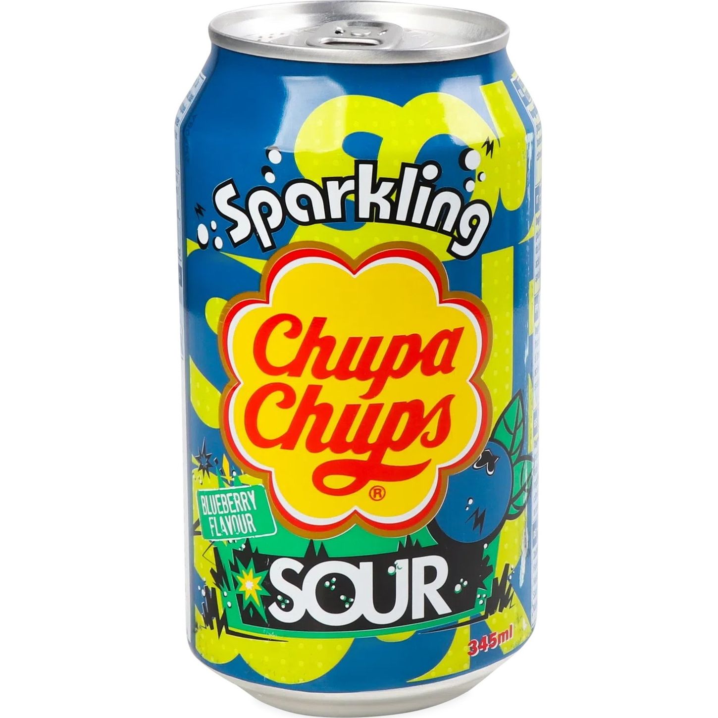 Напиток Chupa Chups Sour Blueberry газированный 0.345 л (929826) - фото 1