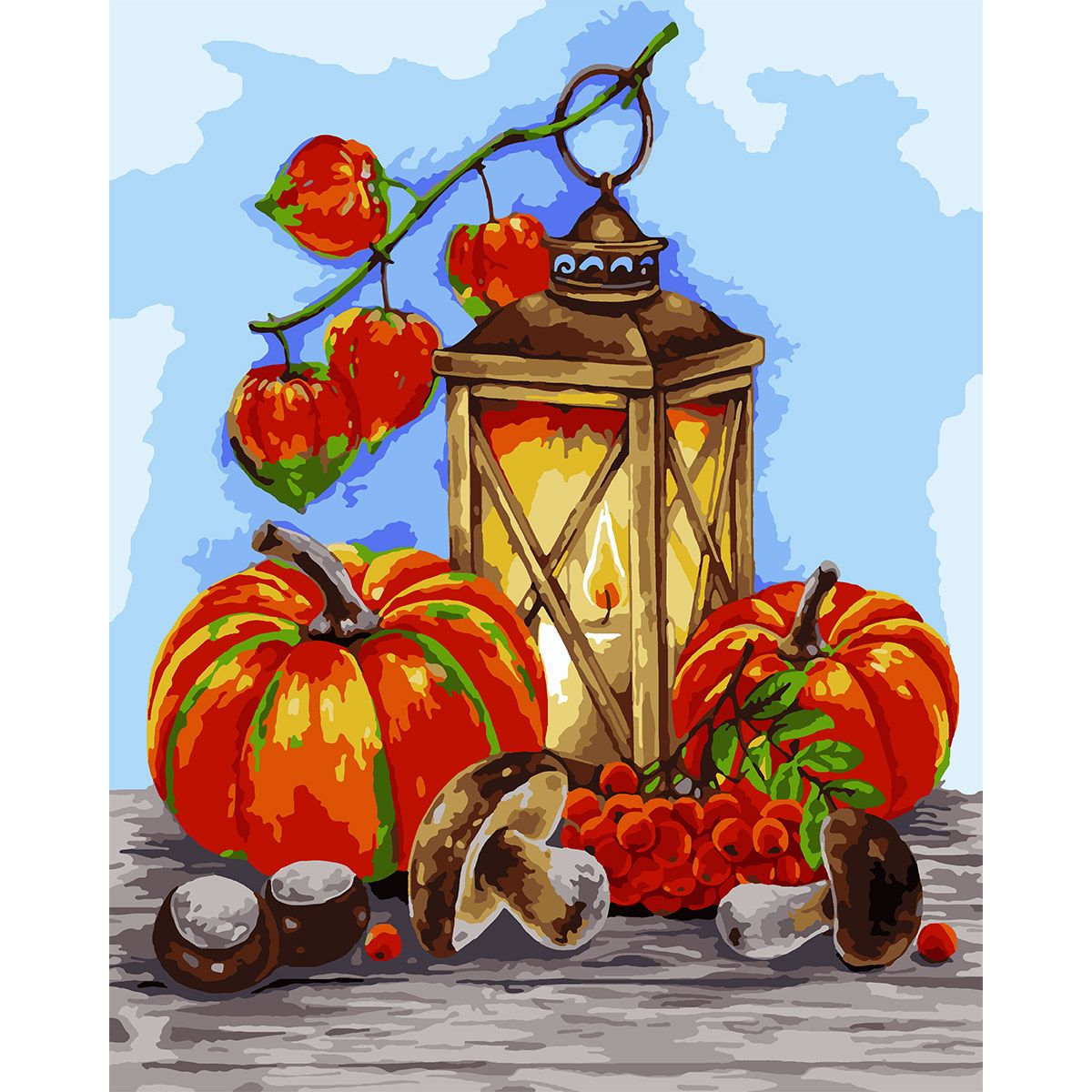 Картина по номерам Santi Осенний натюрморт 40х50 см - фото 1