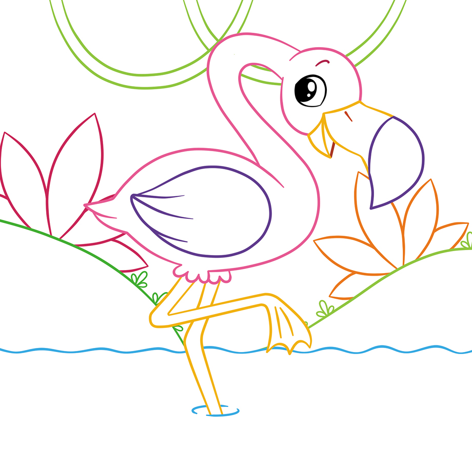 Волшебная раскраска Кристал Бук Птицы, с секретом, 8 страниц (F00027817) - фото 3