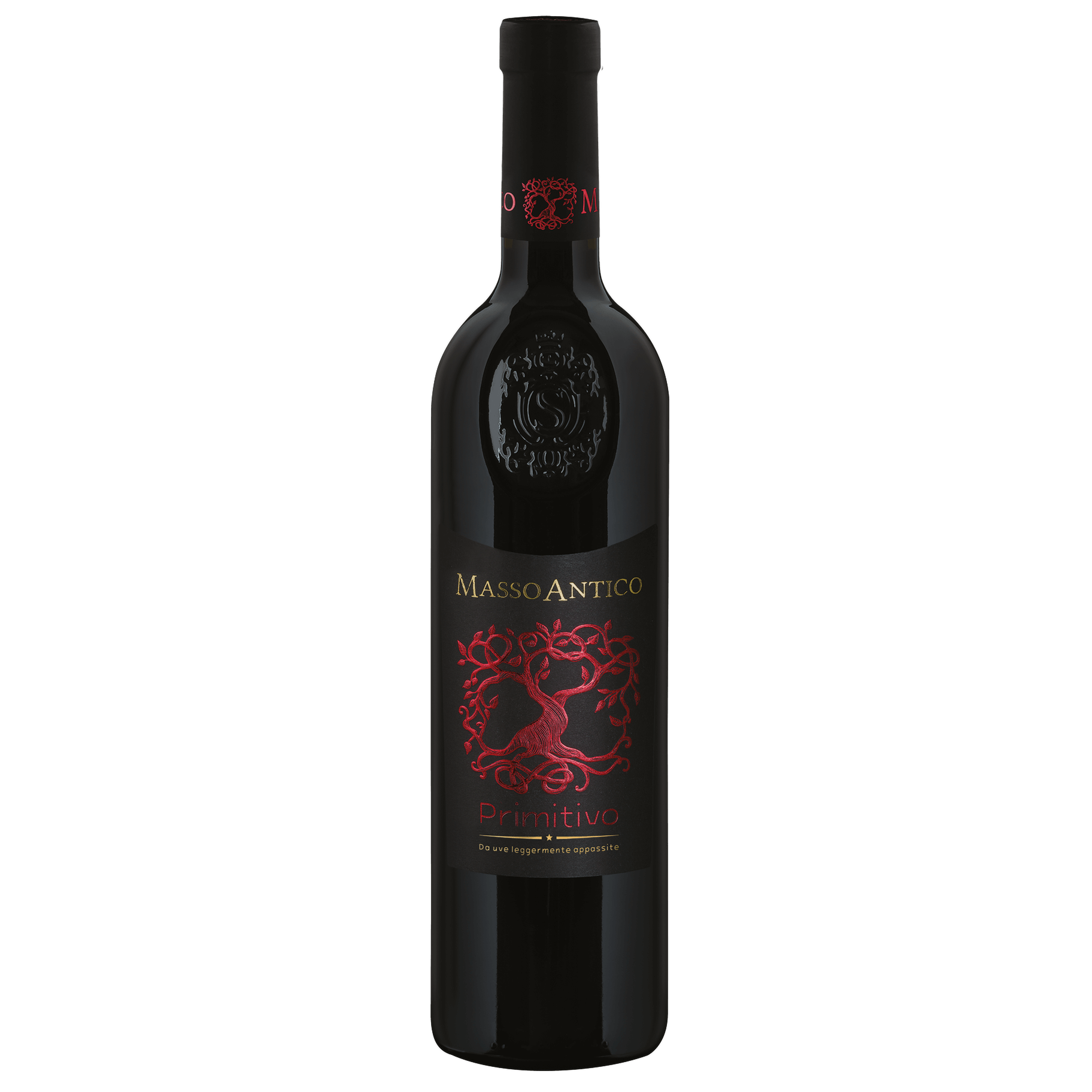 Вино Schenk Masso Antico Primitivo del Salento IGT Appassite, червоне, напівсухе, 14%, 0,75 л (8000018943578) - фото 1