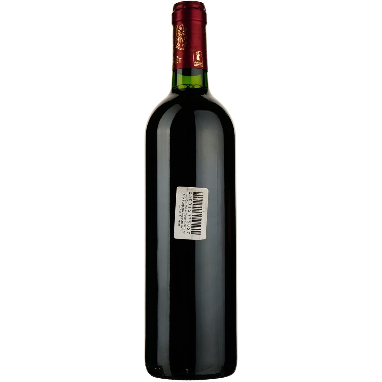 Вино Chаteau Melin Cadet Courreau AOP Bordeaux 2018, червоне, сухе, 0,75 л - фото 2