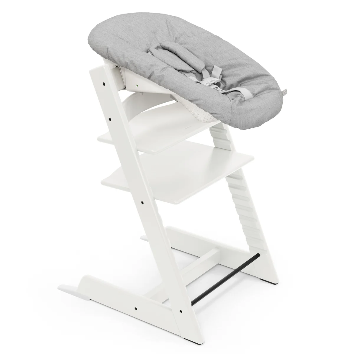 Набор Stokke Newborn Tripp Trapp White: стульчик и кресло для новорожденных (k.100107.52) - фото 1