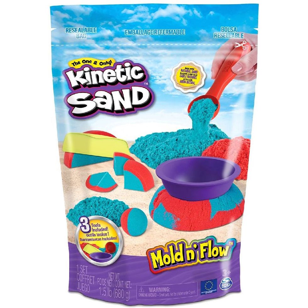 Набор песка для детского творчества Kinetic Sand Красочный дуэт 2 цвета 680 г (71652) - фото 1