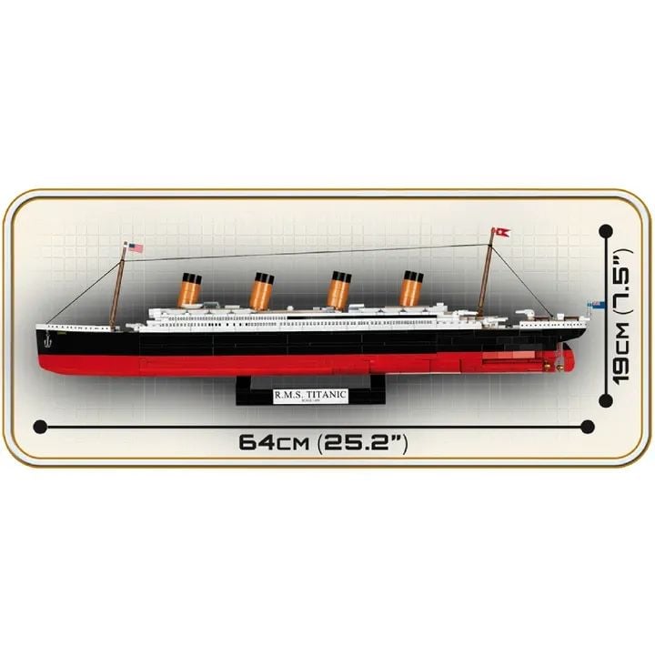 Конструктор Cobi Титаник, 960 деталей (COBI-1928) - фото 8